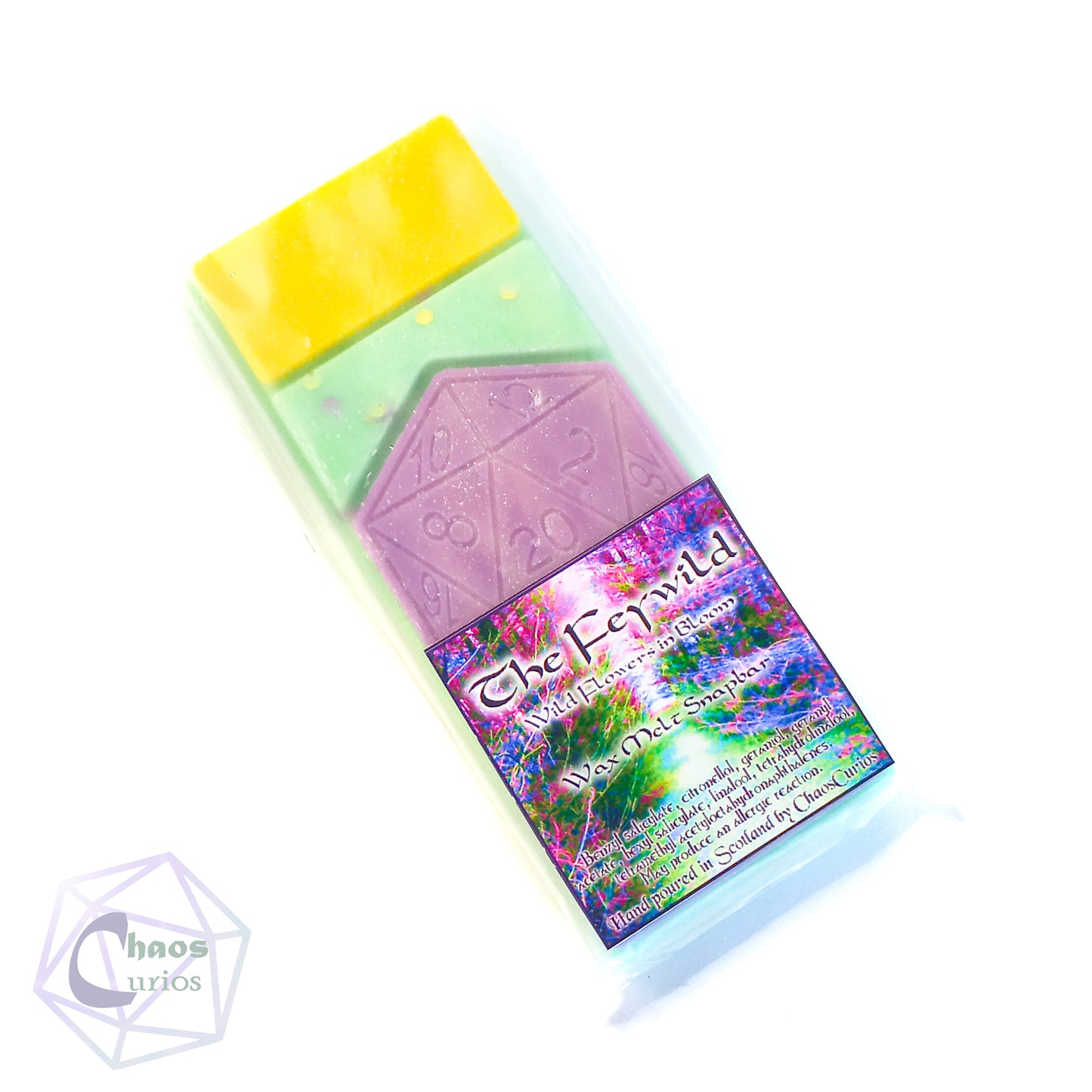 The Feywild, DnD Wax Melt Bar, Floral Scented, Roleplay Wax Melts, 10+ Hrs