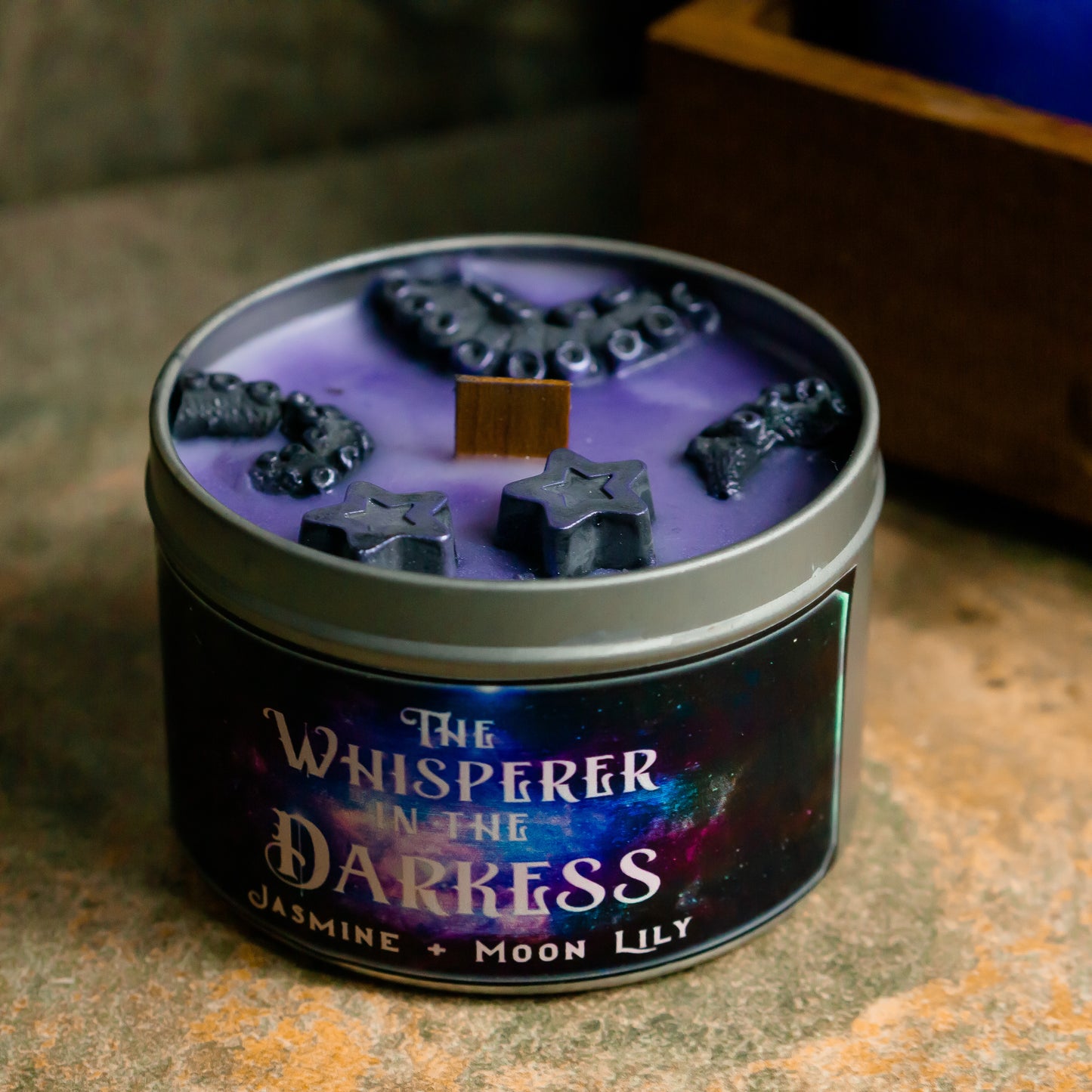 The Whisperer in the Darkness Candle, Soy Wax, 35 hrs+ burn time, Inspired Candle, Lovecraftian Candle, Cthulhu Mythos Candle, Cosmic Horror