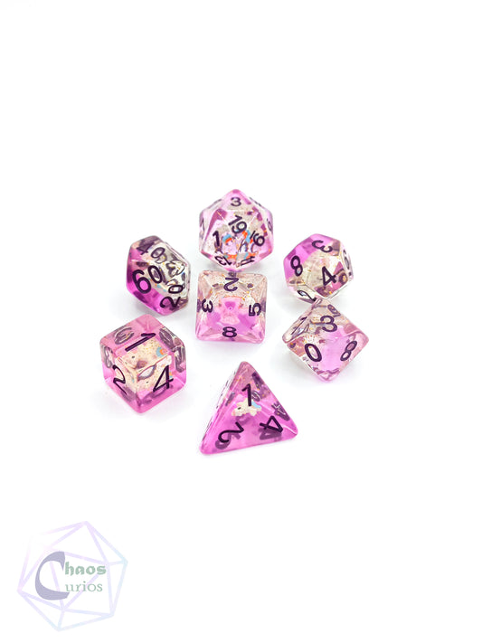 Unicorn 7-piece Resin Dice Set