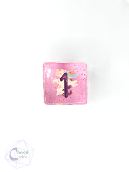 Unicorn 7-piece Resin Dice Set