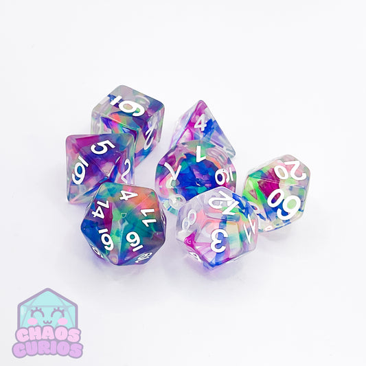 Dream Plane 7-piece Resin Dice Set