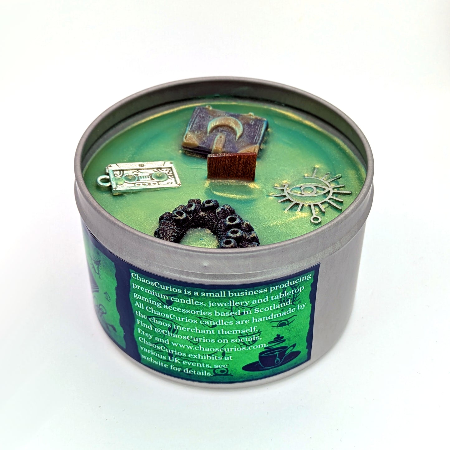 The Magnus Archives Candle, Statement Begins, Coconut Wax, Vintage Bookshop Scented, 35 hrs+ burn time