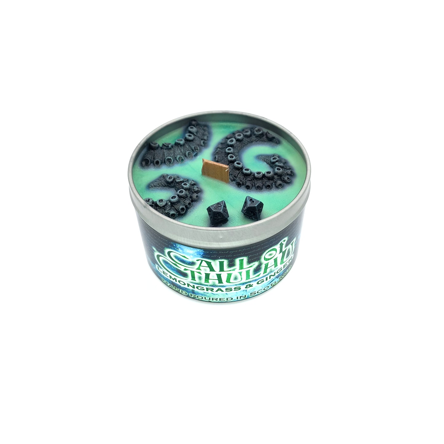 Call of Cthulhu Candle, Soy Wax, 35 hrs+ burn time, RPG Inspired Candle, Lovecraftian Candle, Cthulhu Mythos Candle, Call of Cthulhu RPG