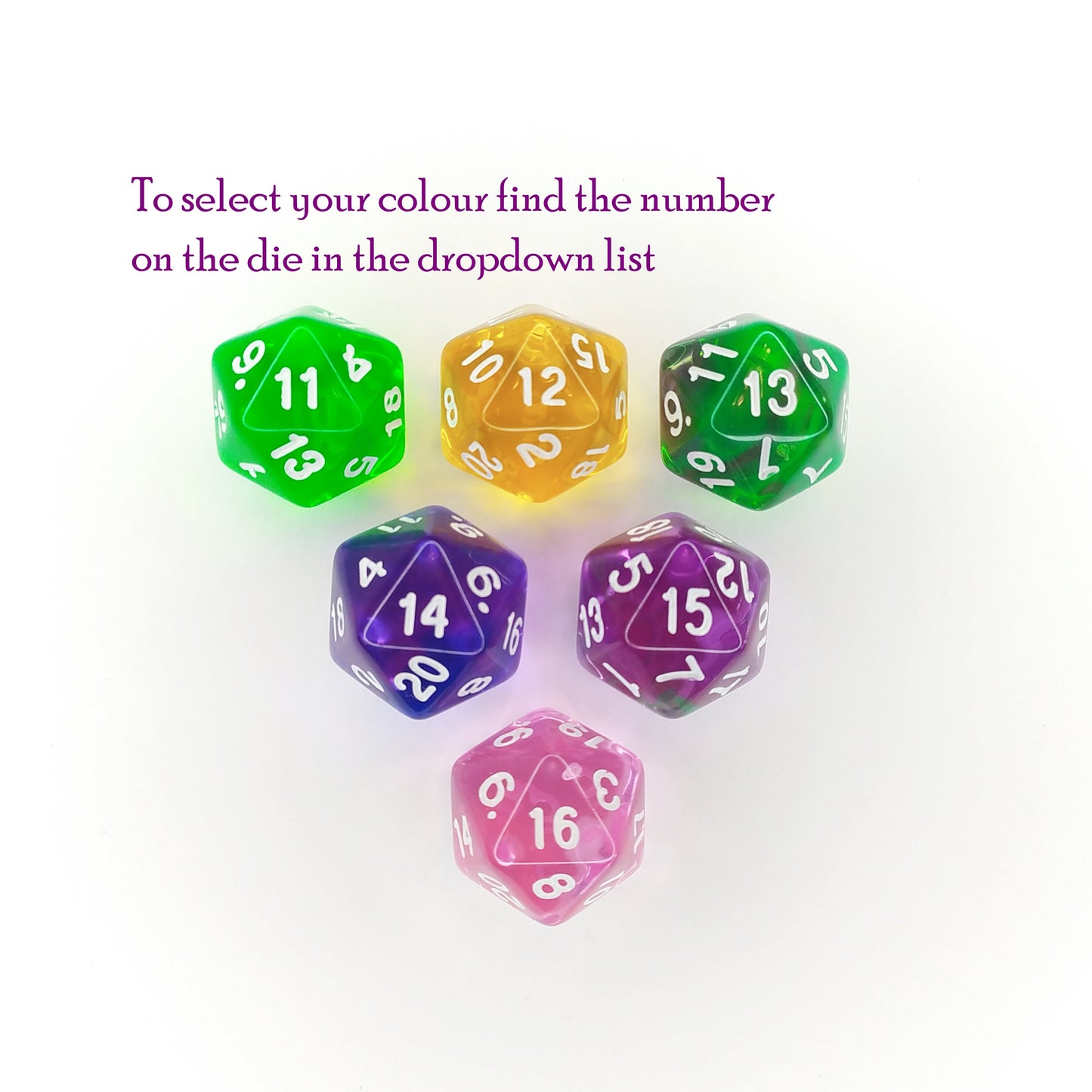 D20 Dice & Sword Keychain, Bag Charm, Silver Finishing,